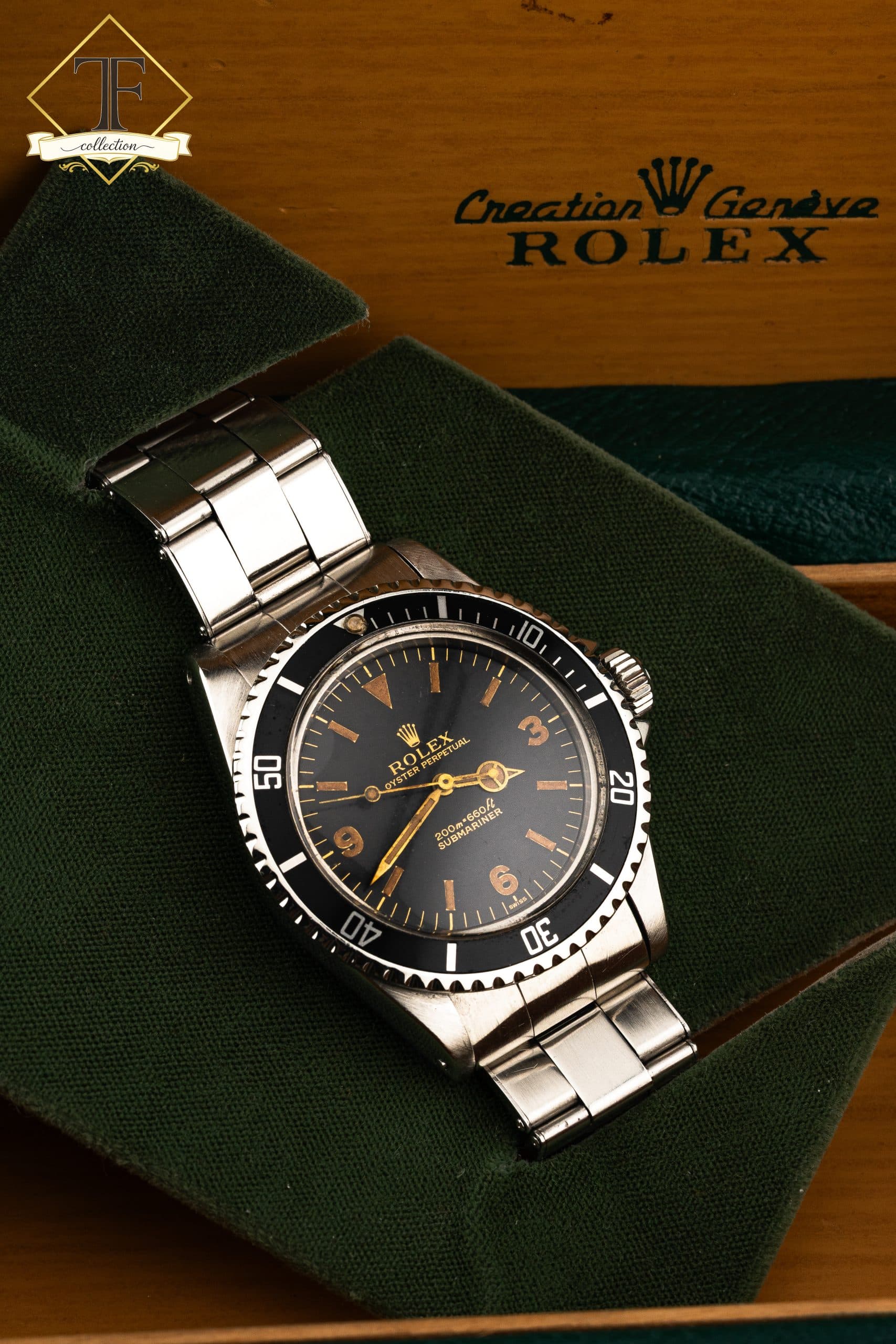 Rolex Submariner 5513 Explorer dial